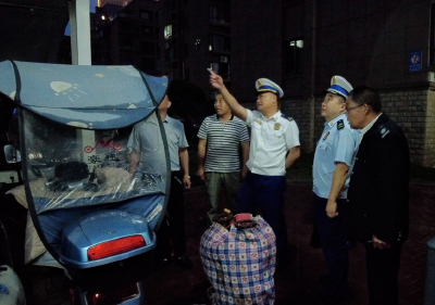 房县消防：联合开展电动自行车安全隐患全链条夜查行动