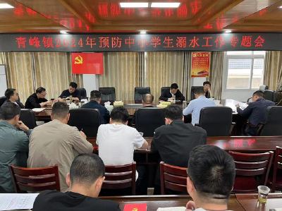 青峰镇：拉紧“警戒线” 筑牢“防溺网”