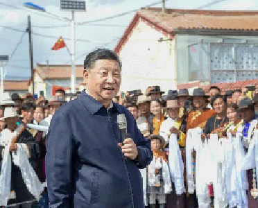 时政微观察丨青藏高原盛开民族团结进步之花