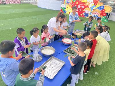 门古寺镇中心幼儿园开展浓情端午，“粽”享欢乐系列主题活动