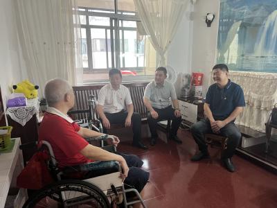 房县人社局机关党委开展“七一”走访慰问活动