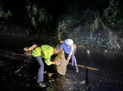青峰镇：无惧风雨消除隐患 砥砺前行守护平安