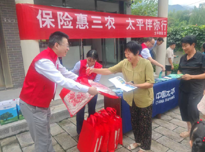 房县姚坪乡黄坪村：保险服务进村居 撑起平安“保护伞”