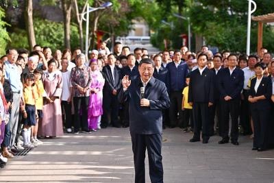 习语丨改革开放要坚定不移地走下去
