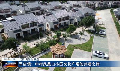 军店镇：中村凤凰山小区文化广场的共建之路