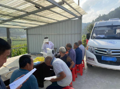 万峪河乡：健康体检进家园  为民服务暖人心