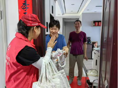 房县供销社：创城问卷来敲门 文明理念入人心