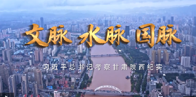 时政微纪录丨文脉 水脉 国脉——习近平总书记考察甘肃陕西纪实