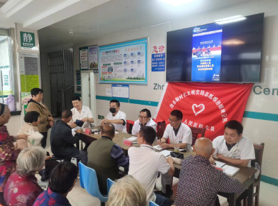 中坝乡：义诊活动送健康  志愿服务暖人心