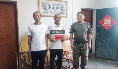 门古寺镇：慰问退役军人  情暖兵心迎国庆