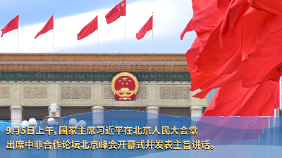 金色相框｜擘画新时代中非合作新蓝图