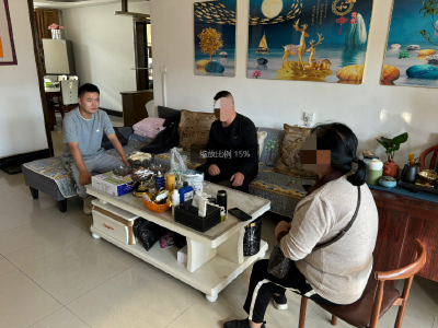 野人谷司法所：走访社区矫正人员  强化监管送温暖