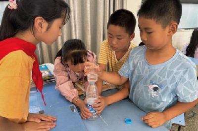 护水在行动，节水我能行 房县九道乡咸水东风希望小学开展“节约用水”主题教育