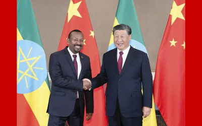 新华社快讯：国家主席习近平在俄罗斯喀山出席金砖国家领导人会晤