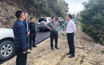 林云国调研重点道路交通项目建设工作