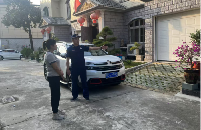 房县消防救援局开展小区物业消防安全检查活动