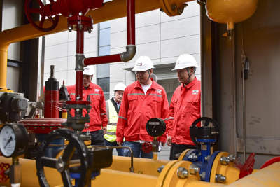 房县同相天然气公司积极服务向重点工业企业提供用气