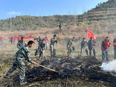 化龙堰镇：入户宣传森林防火知识 着力提高群众防火安全意识