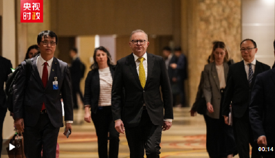 独家视频丨习近平会见澳大利亚总理阿尔巴尼斯