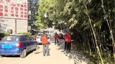 ​县委政法委：清洁家园进小区 美化环境暖人心
