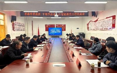 孝南区来房考察人工智能教育实验校建设工作