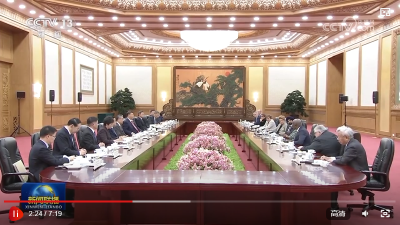 习近平会见主要国际经济组织负责人