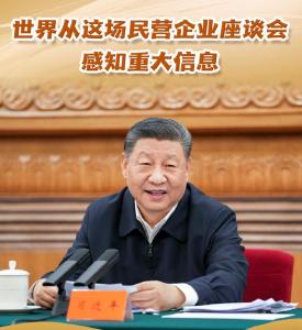 【讲习所·中国与世界】世界从这场民营企业座谈会感知重大信息-国际在线