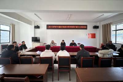 能人返乡话发展 共谋灵秀上龛乡