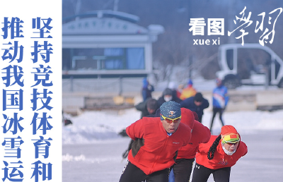 看图学习·冰雪春天丨“中国冰雪运动也必须走科技创新之路”