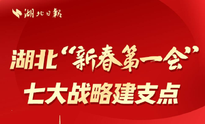 湖北新春第一会：建成支点要重点实施七大战略