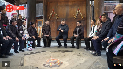 独家视频丨信团鼓楼话振兴，习近平：祝你们的日子越过越红火