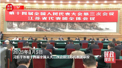 时政两会说丨服务大局 勇挑大梁——总书记同全国人大代表共商国是