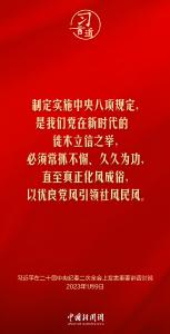 习言道｜把中央八项规定作为铁规矩、硬杠杠