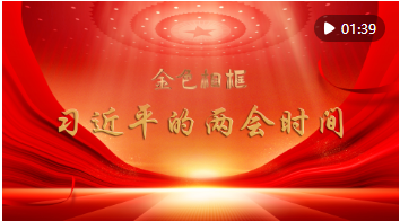 金色相框｜习近平的两会时间