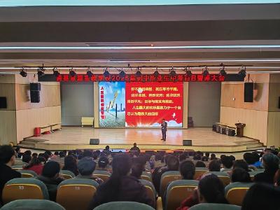百日冲刺展锋芒 青春无悔创辉煌——房县思源实验学校举行2025年中考百日誓师大会