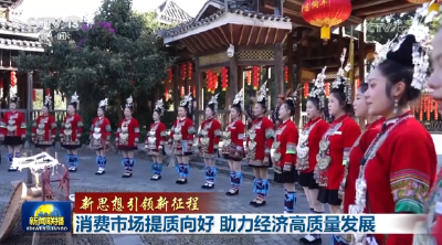 【新思想引领新征程】消费市场提质向好 助力经济高质量发展