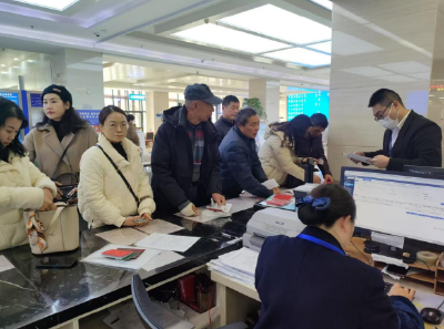 县人社局：助力文明城市创建  展现人社服务担当