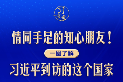 习言道丨情同手足的知心朋友！一图了解习近平到访的这个国家