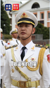 总台专访“中国排面”：高高飘扬的国旗是我们最温暖的力量