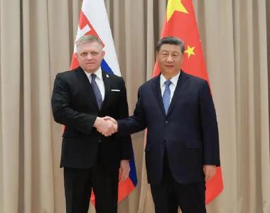 视频丨习近平会见斯洛伐克总理菲佐