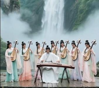 当五音疗愈“AI”上房县的山水，每帧画面都是心灵的良药！