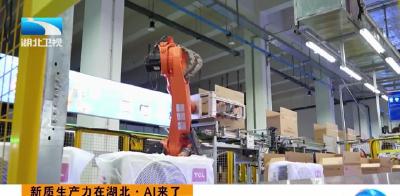 新质生产力在湖北·AI来了丨AI工友上岗！工厂增智 生产提质
