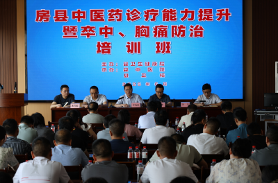 全县中医药服务能力提升暨卒中、胸痛防治培训会圆满举办