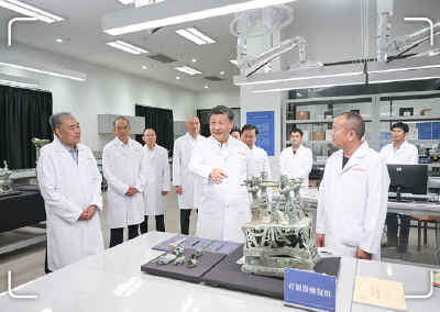 近镜头·习近平的文化足迹｜“期待着更长的中华文明的发现发掘”