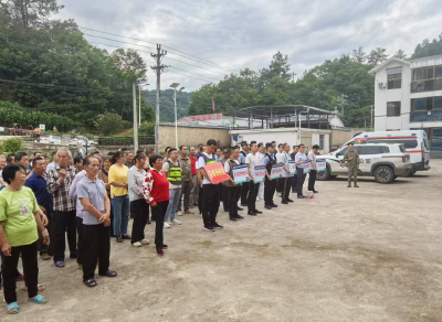 门古寺镇：综合防御演练  提升应急硬实力