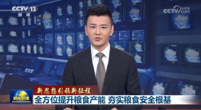 【新思想引领新征程】全方位提升粮食产能 夯实粮食安全根基