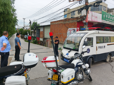 房县红塔镇：“静音”护校助力中考