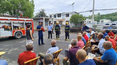 房县消防深化警消联防守护养老机构消防安全