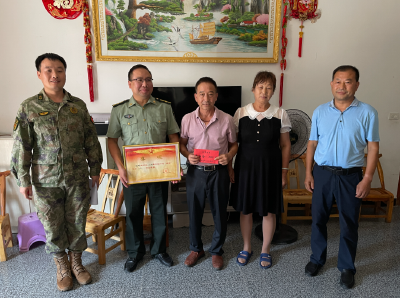 大木厂镇：喜报送到家 关爱暖兵心