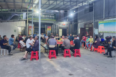 野人谷镇：环境整治聚民心 户院共话谋振兴